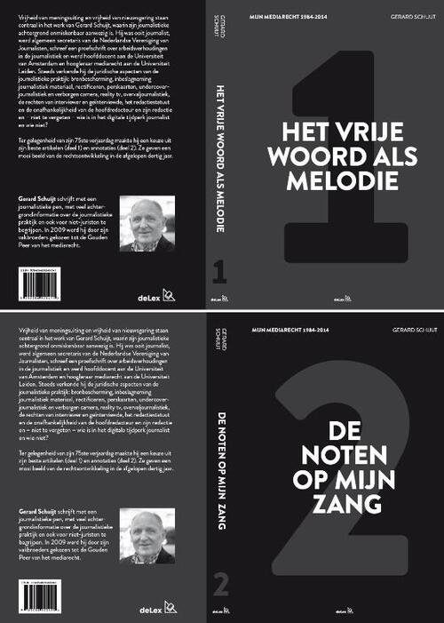 Deel 1 het vrije woord als melodie; Deel 2 de noten op mijn zang