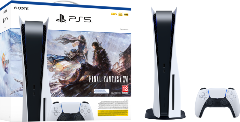 Sony PlayStation 5 Disc Edition + Final Fantasy XVI
