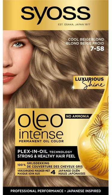 Syoss Oleo Intense 7-58 Cool Beigeblond