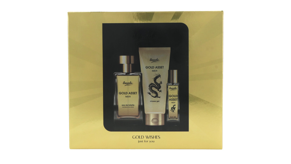 Ilvande Gold Asset Giftset Heren