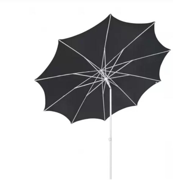 Borek Etoile stokparasol dia. 250 cm zwart -