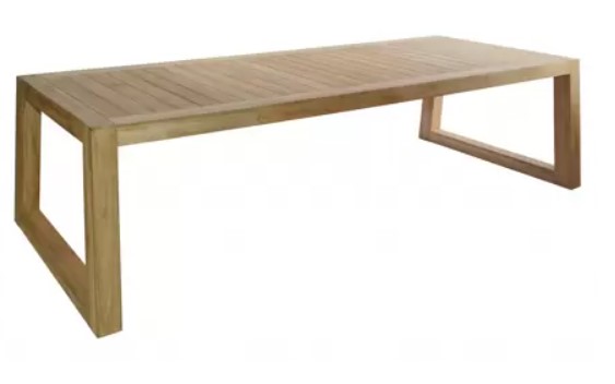 Max&Luuk Alec tafel 300x100x76 cm teak -