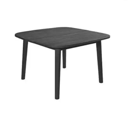 Max&Luuk Lennon tafel 120x120x76 cm teak charcoal finish -