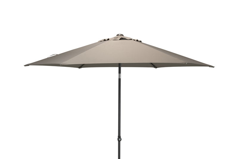 4SO Oasis stokparasol Taupe dia. 300 cm -