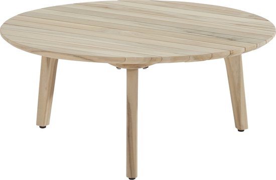 4SO Gabor Coffee tafel Teak dia. 90 cm - - Bruin