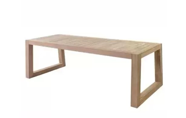 Max&Luuk Mason low dining tafel 300x110x69 cm teak -