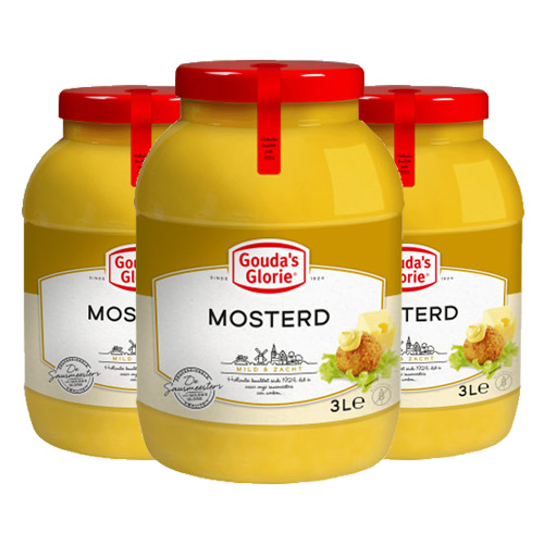 Gouda&apos;s Glorie - Mosterd - 3x 3 Ltr