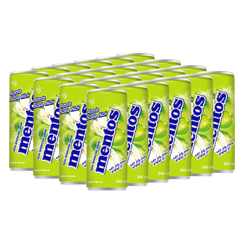 Mentos - Apple Sodakick - 24x 240ml