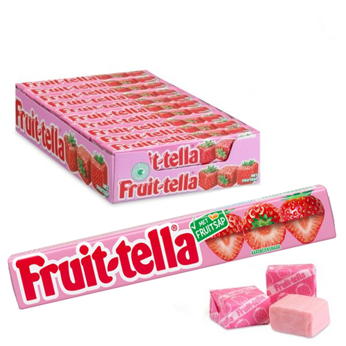 Fruittella - Strawberry - 20 Rollen