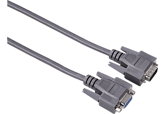 Hama VGA-male naar VGA-female-kabel 1.8 meter - Grijs