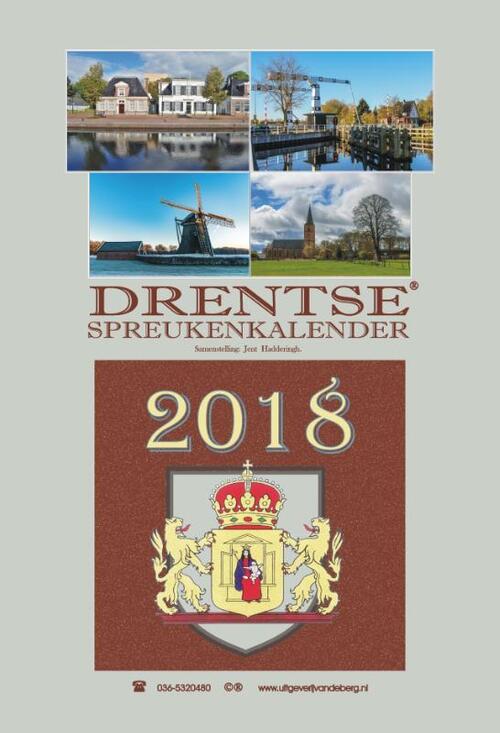 Drentse spreukenkalender 2018