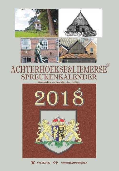 Achterhoekse & liemerse spreukenkalender 2018