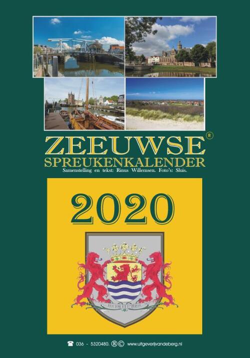 Zeeuwse spreukenkalender 2020