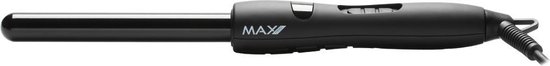 Max Pro Twist Black 19mm - Zwart