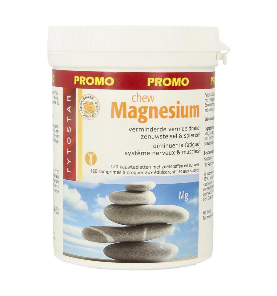 Fytostar Magnesium chew kauwtabletten