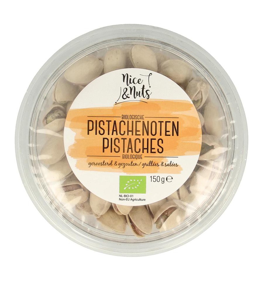 Nice & Nuts Pistache noten in dop bio