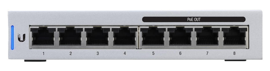 Ubiquiti 8-poorts switch POE