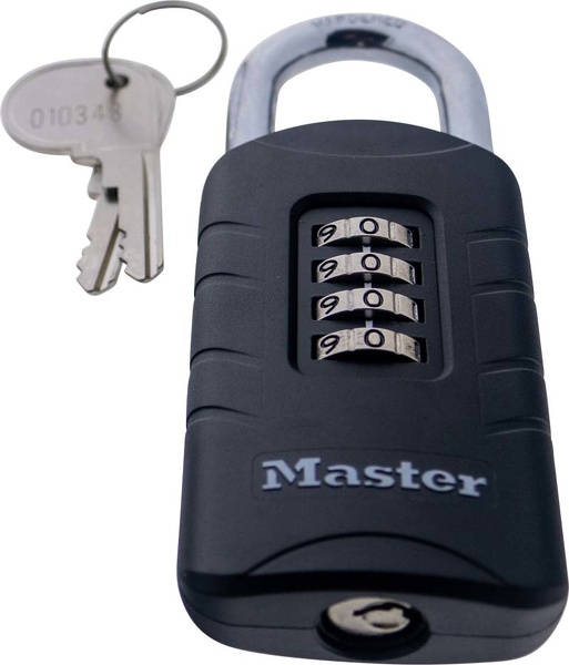 Masterlock 656EURDBLK Combinatieslot - 48mm - Zwart