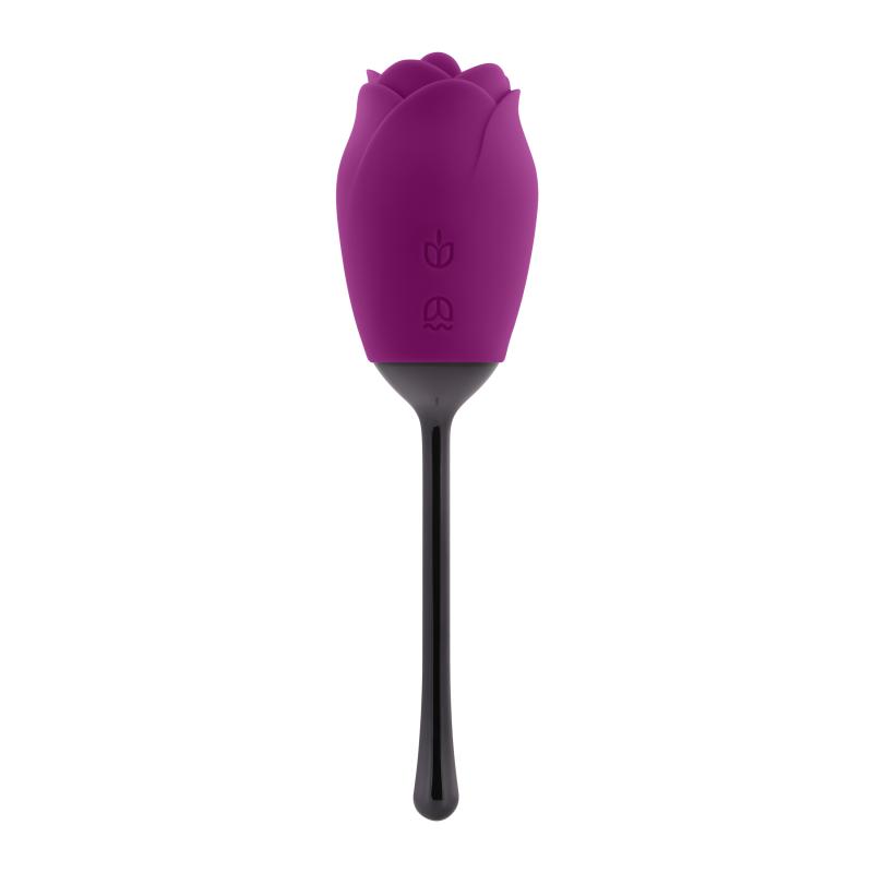 Playboy Evolved - Petal vibrator - Paars/ - Zwart