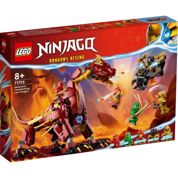 Lego 71793 Ninjago Heatwave Transformerende Lavadraak