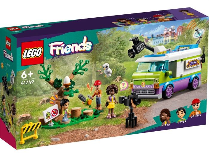 Lego 41749 Friends Nieuwsbusje