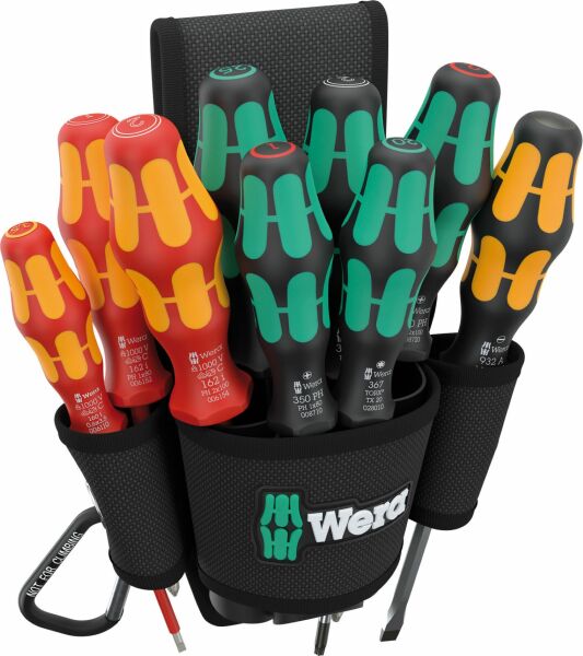 Wera 9620 1, 10‑delige Holsterset