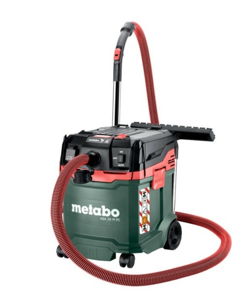 Metabo ASA 30 M PC Bouwstofzuiger - 1200W - M-klasse - 30L