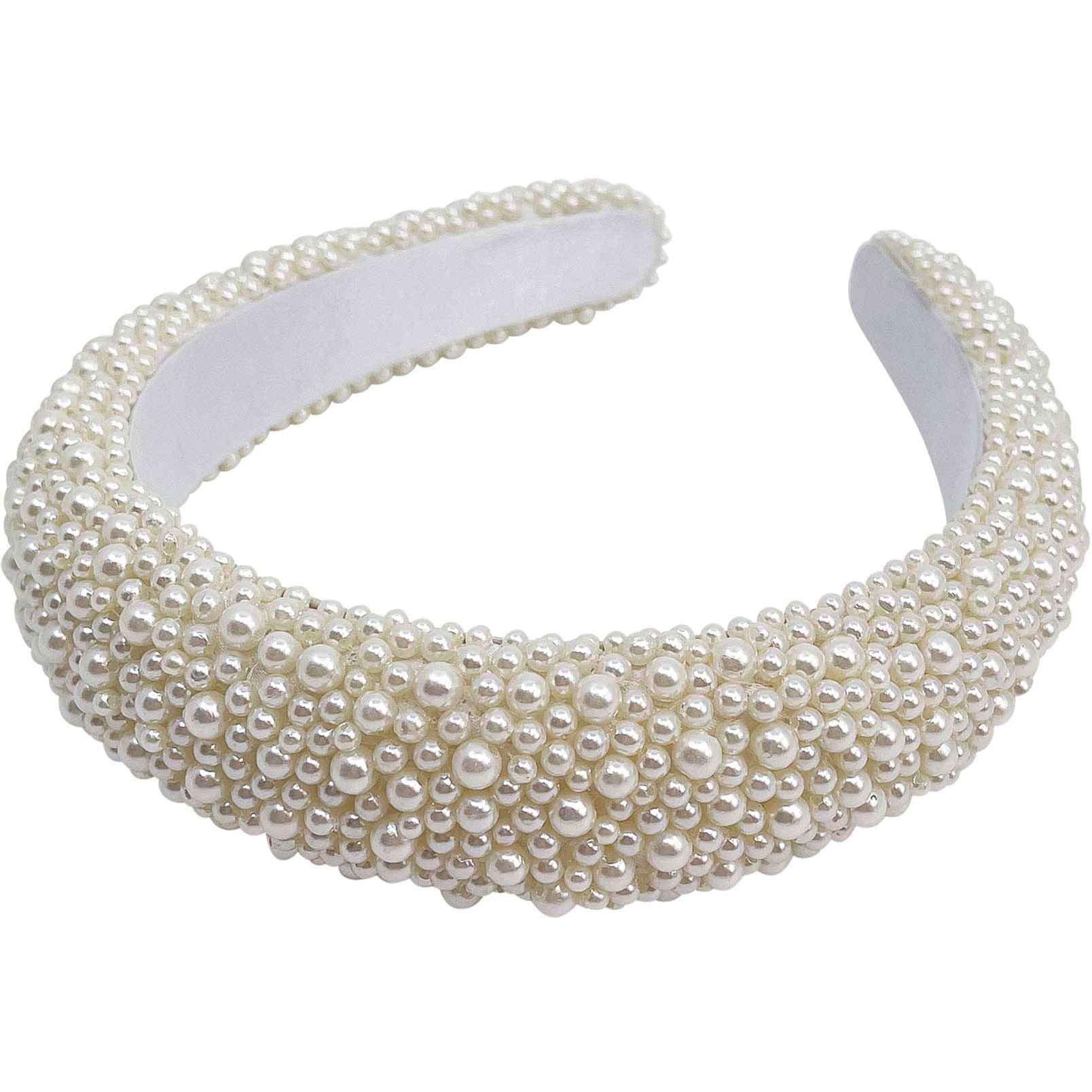 PIPOL BAZAAR Coco Beaded Headband White