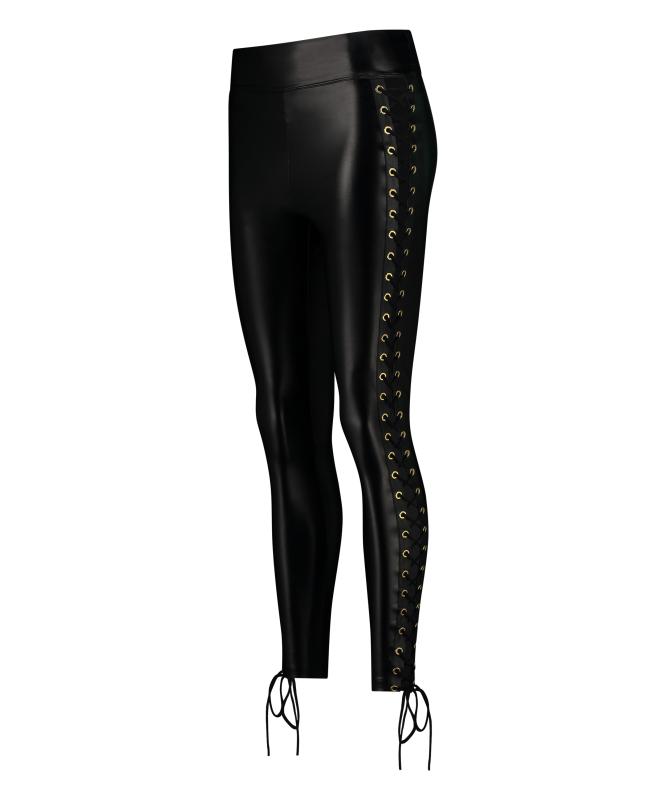 Hunkemöller Legging Lace up - Zwart