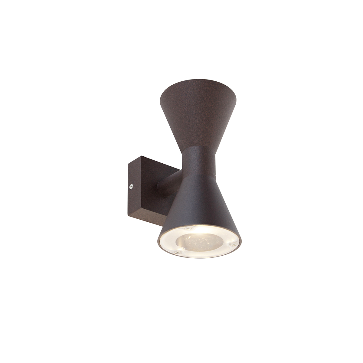 Trio Leuchten Moderne wandlamp roestbruin 2-lichts - Rolf