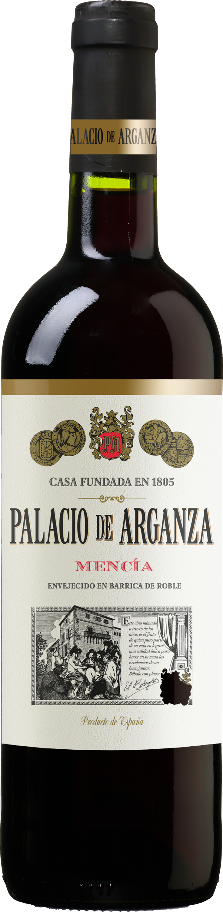 Wijnvoordeel Palacio de Arganza Mencía - Rood