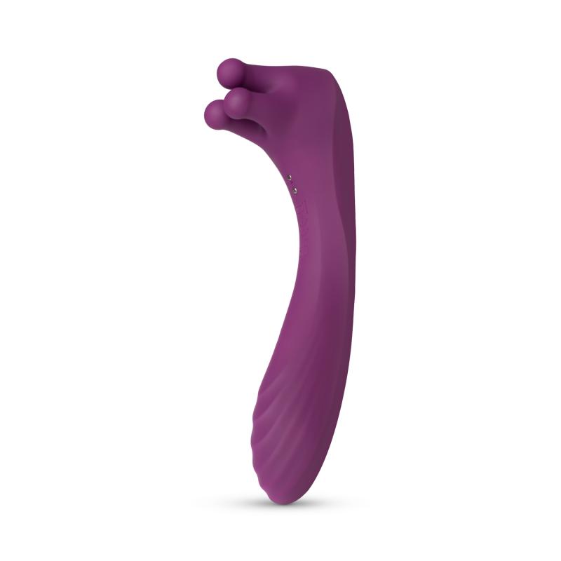 EasyToys Vibrator Met Roterende Balletjes - Paars - Silver