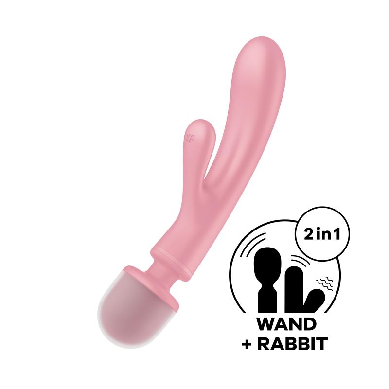 SATISFYER - Triple Lover - Roze