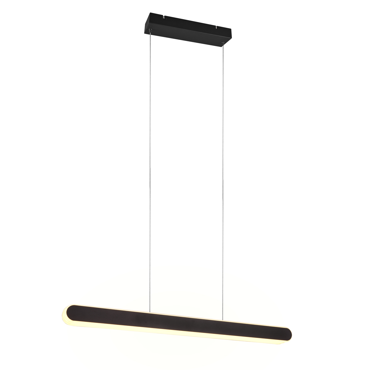 Trio Leuchten Hanglamp incl. LED dimbaar in kelvin verstelbaar - Yipke - Zwart