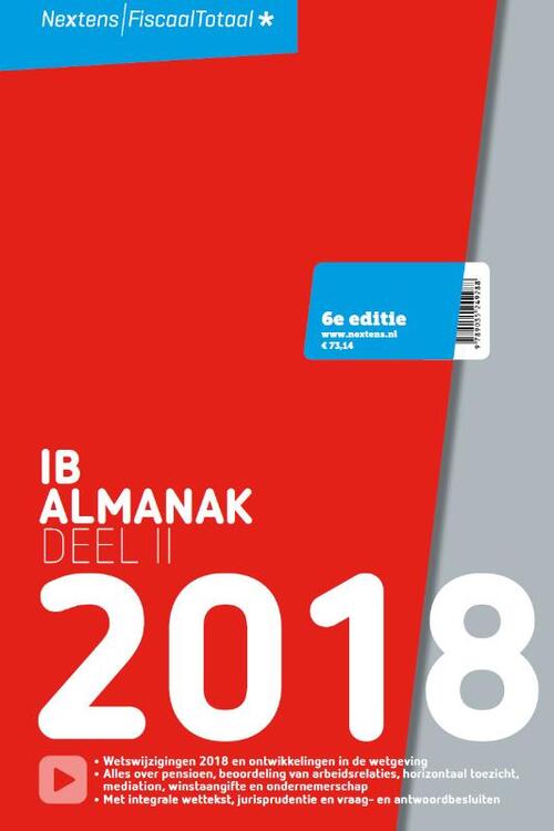 Reed Business Nextens IB Almanak 2018