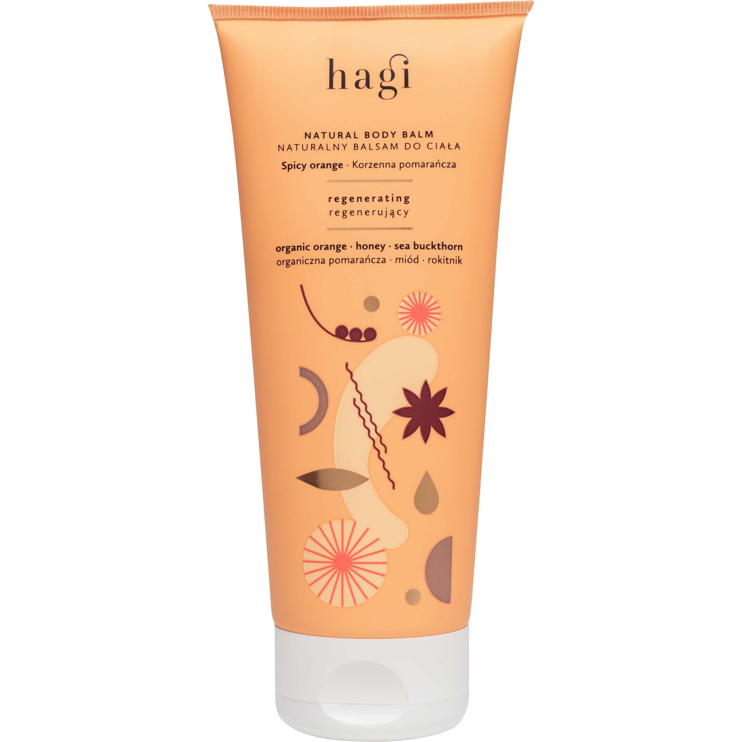 Hagi Natural Regenerating Body Balm Spicy Orange 200 ml