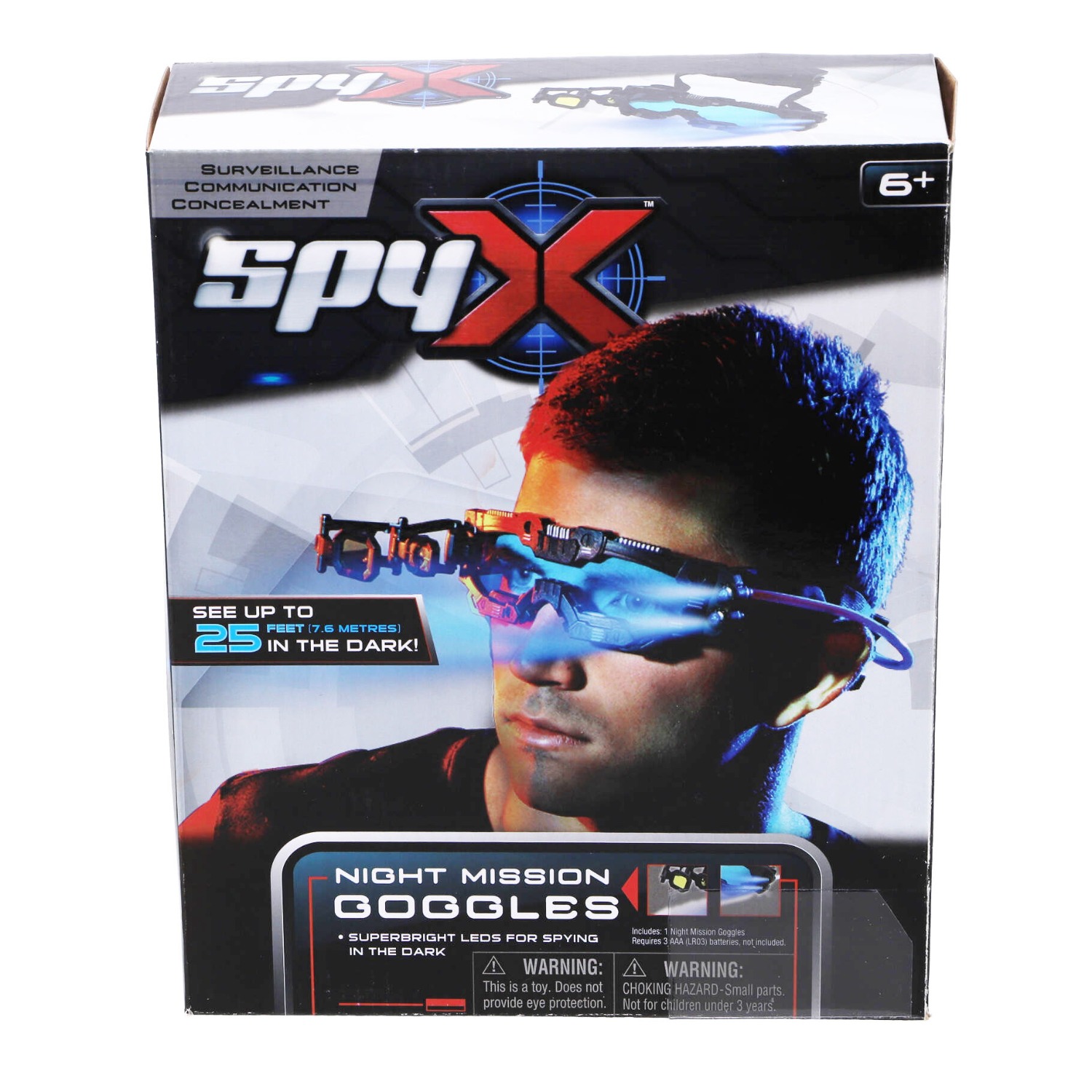 Top1Toys Spion SpyX Night Mission Bril