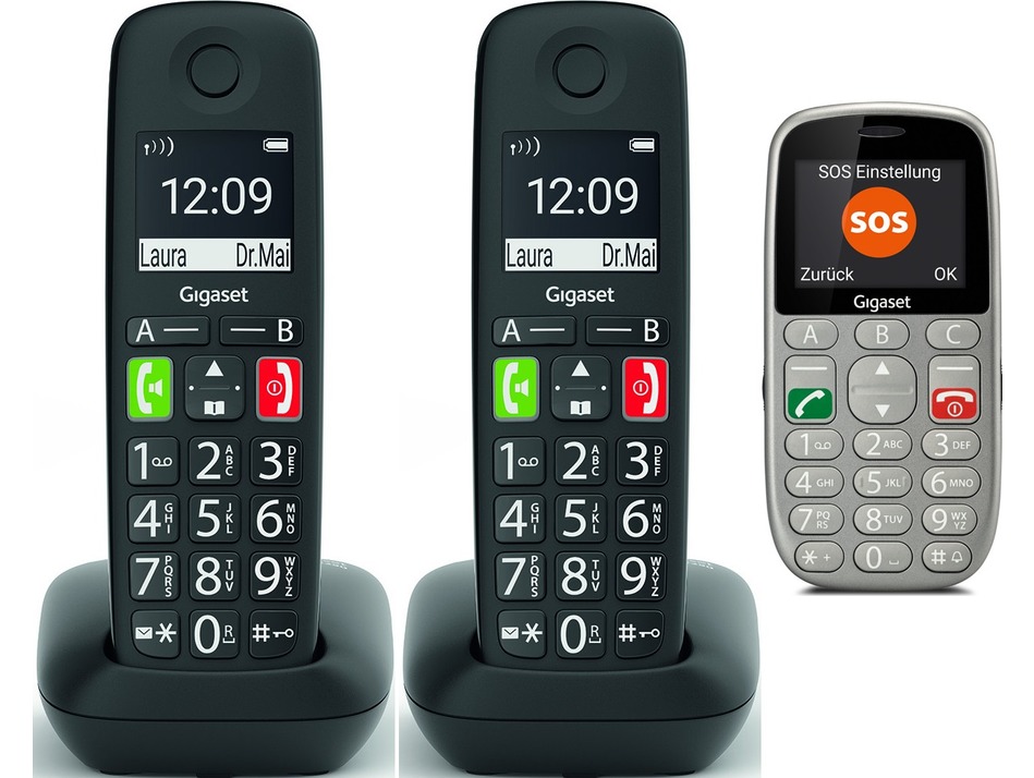 Gigaset Easy Pack E290DUO + GL930 | Vaste telefoons | Telefonie&Tablet - Bel&SMS | 5412882787941