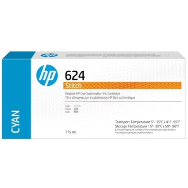 HP HP 624 Inktpatroon cyaan 2LL54A Replace: N/A