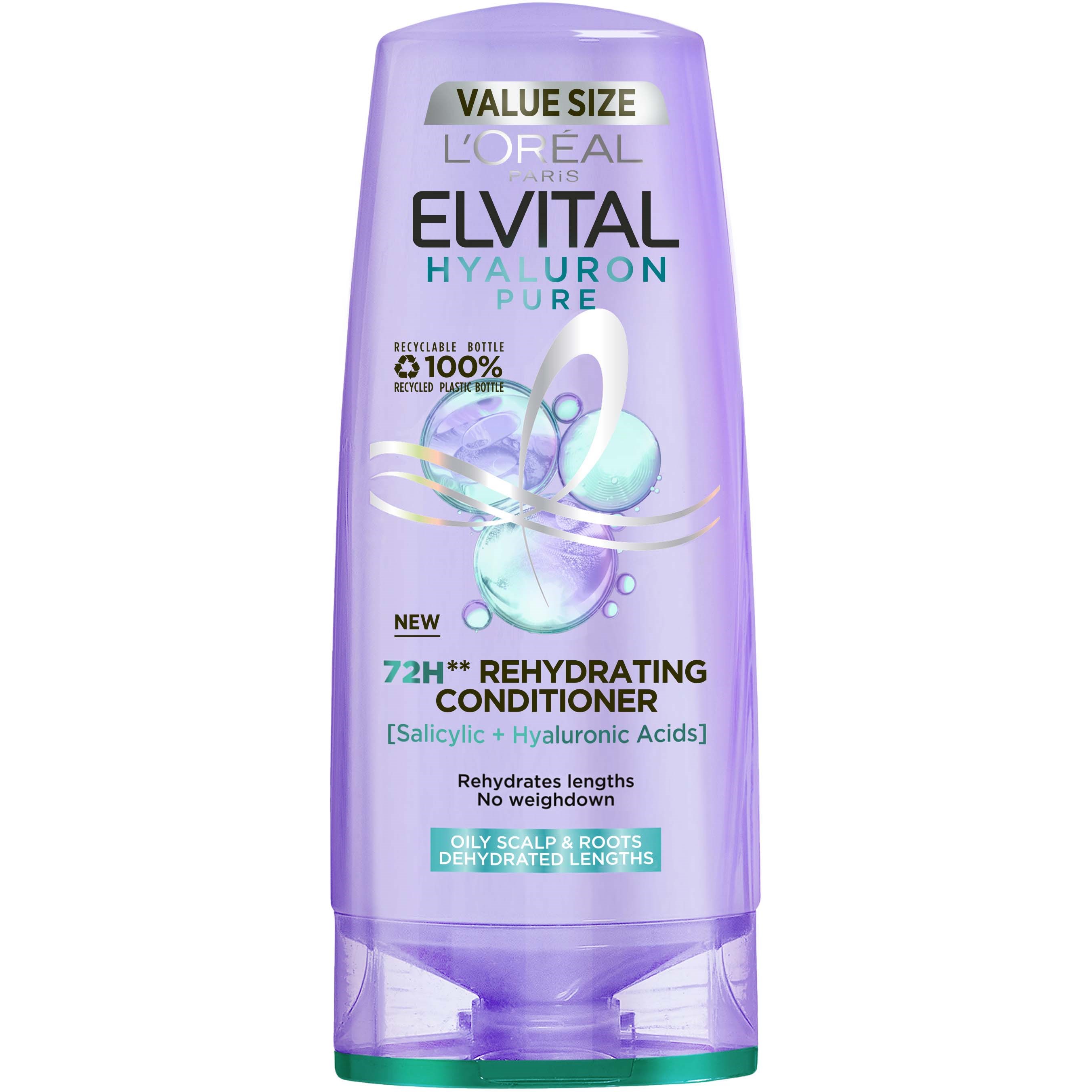 Loreal Paris Elvital Hyaluron Pure Rehydrating Conditioner 200 ml