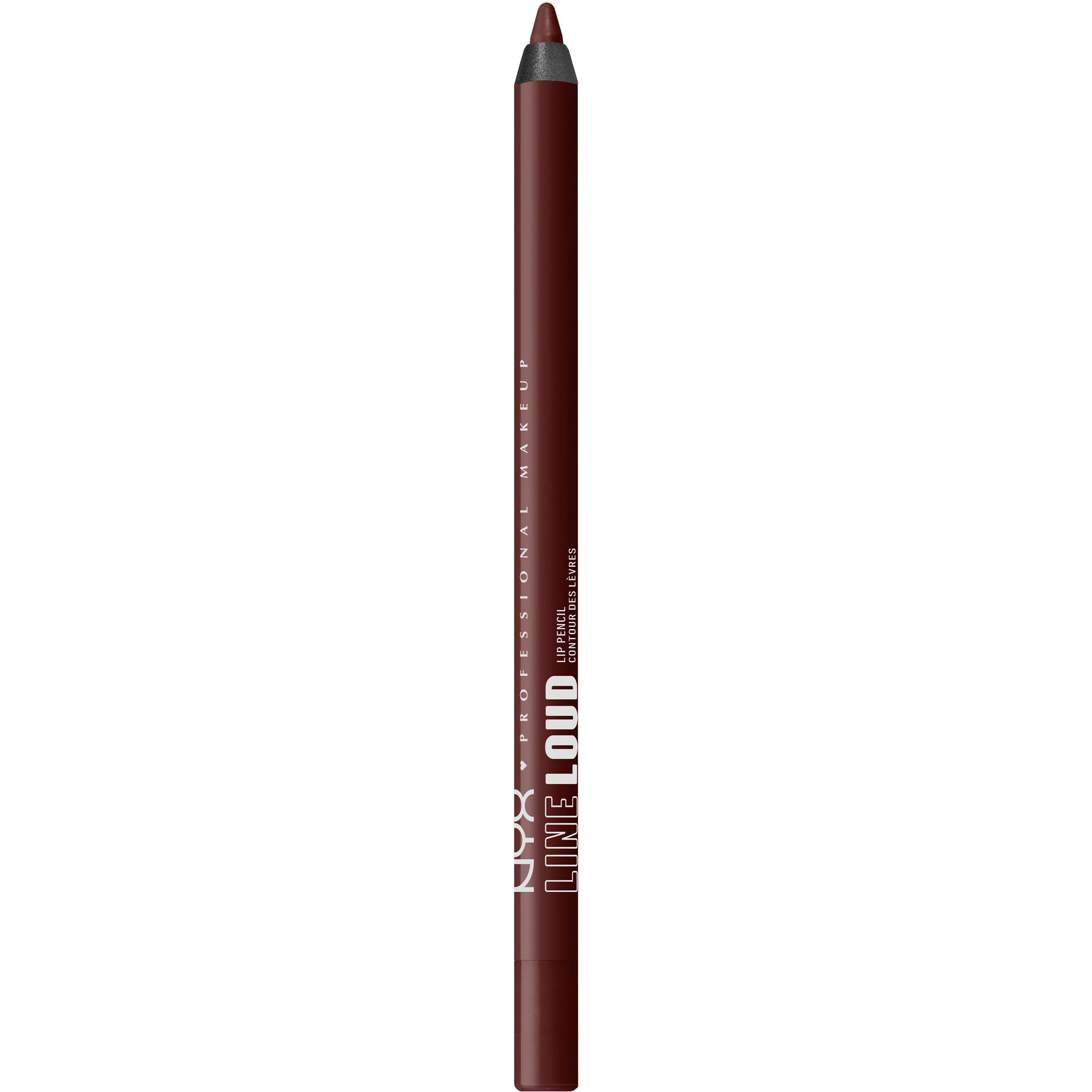 NYX Professional Makeup Line Loud Lip Pencil 34 Make A Statement - Bruin