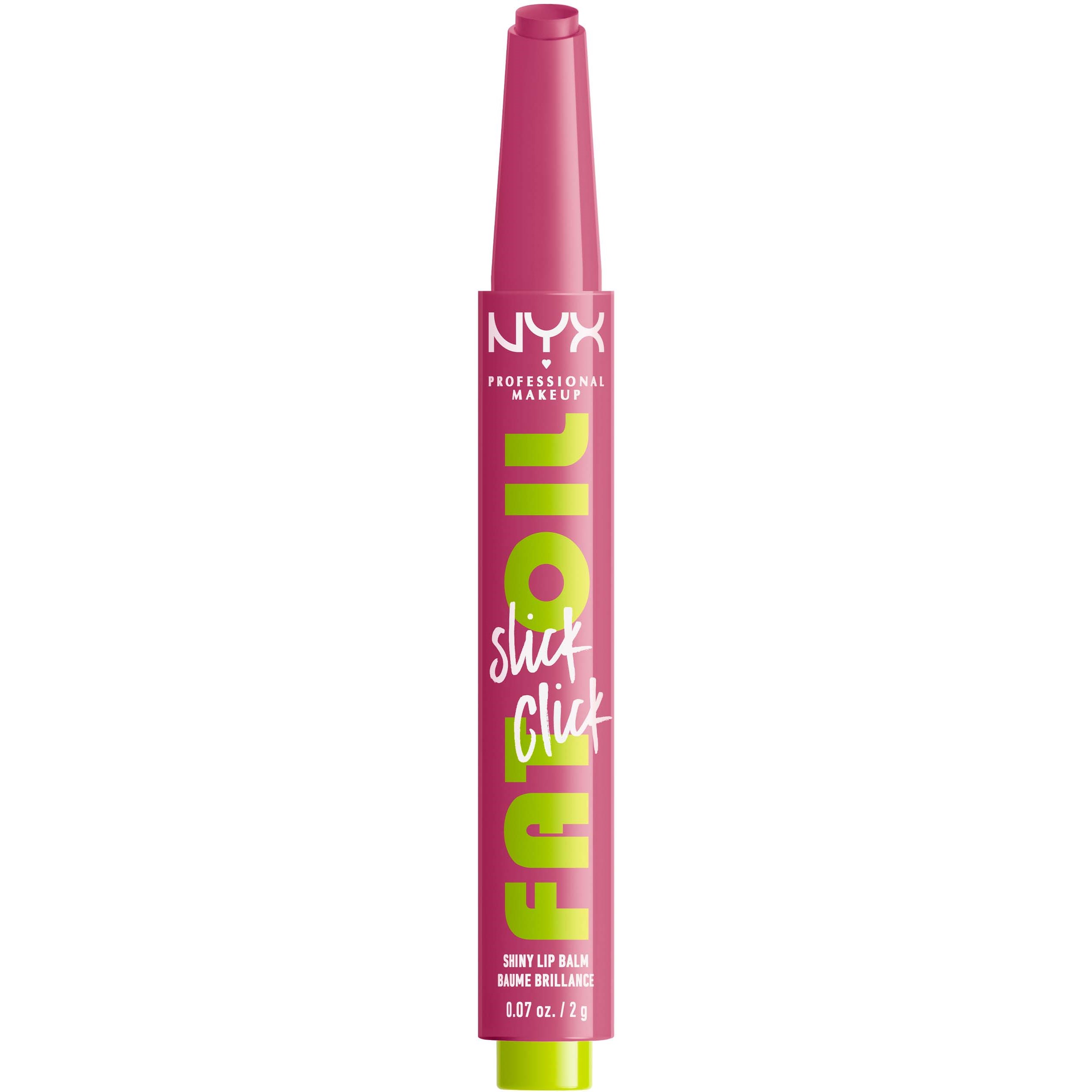 NYX Professional Makeup Fat Oil Slick Stick Lip Balm 07 DM Me - Roze
