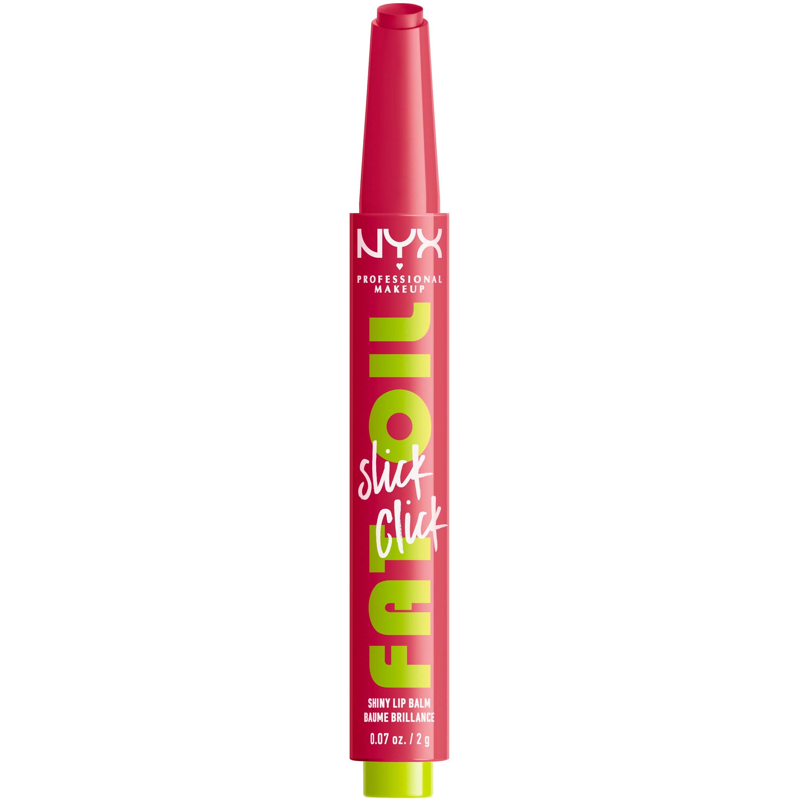NYX Professional Makeup Fat Oil Slick Stick Lip Balm 10 Double Ta - Roze