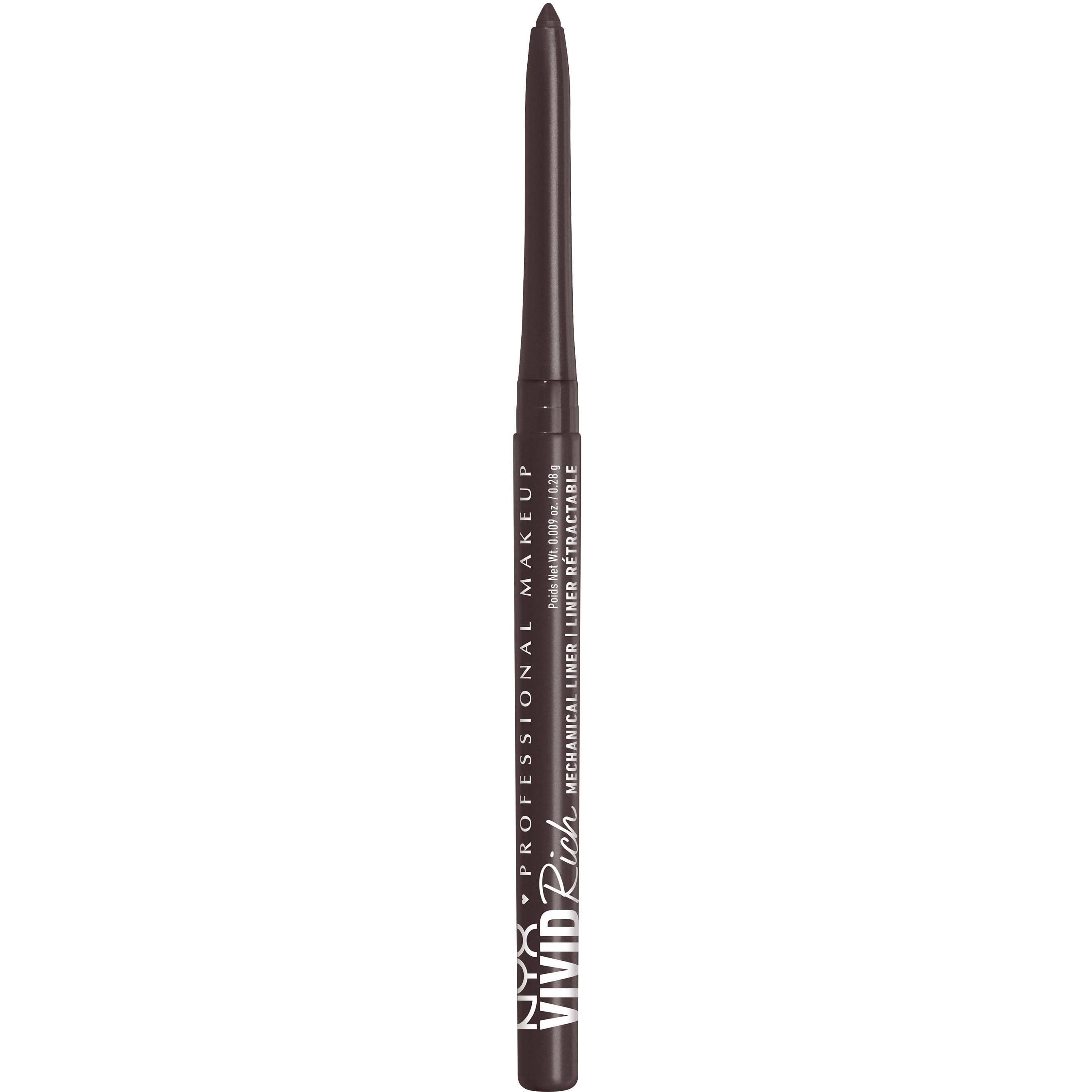 NYX Professional Makeup Vivid Rich Mechanical Eyeliner 15 Smokin' - Zwart