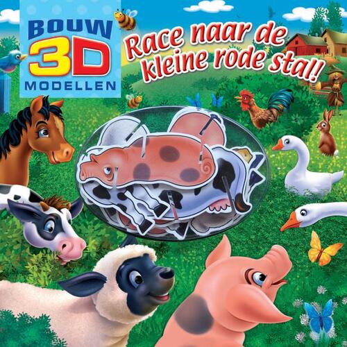 3D Race naar de kleine rode stal!