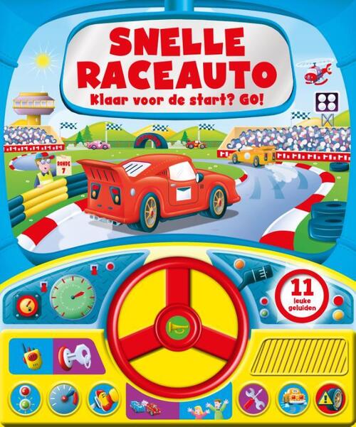 Snelle Raceauto - Geluidboek