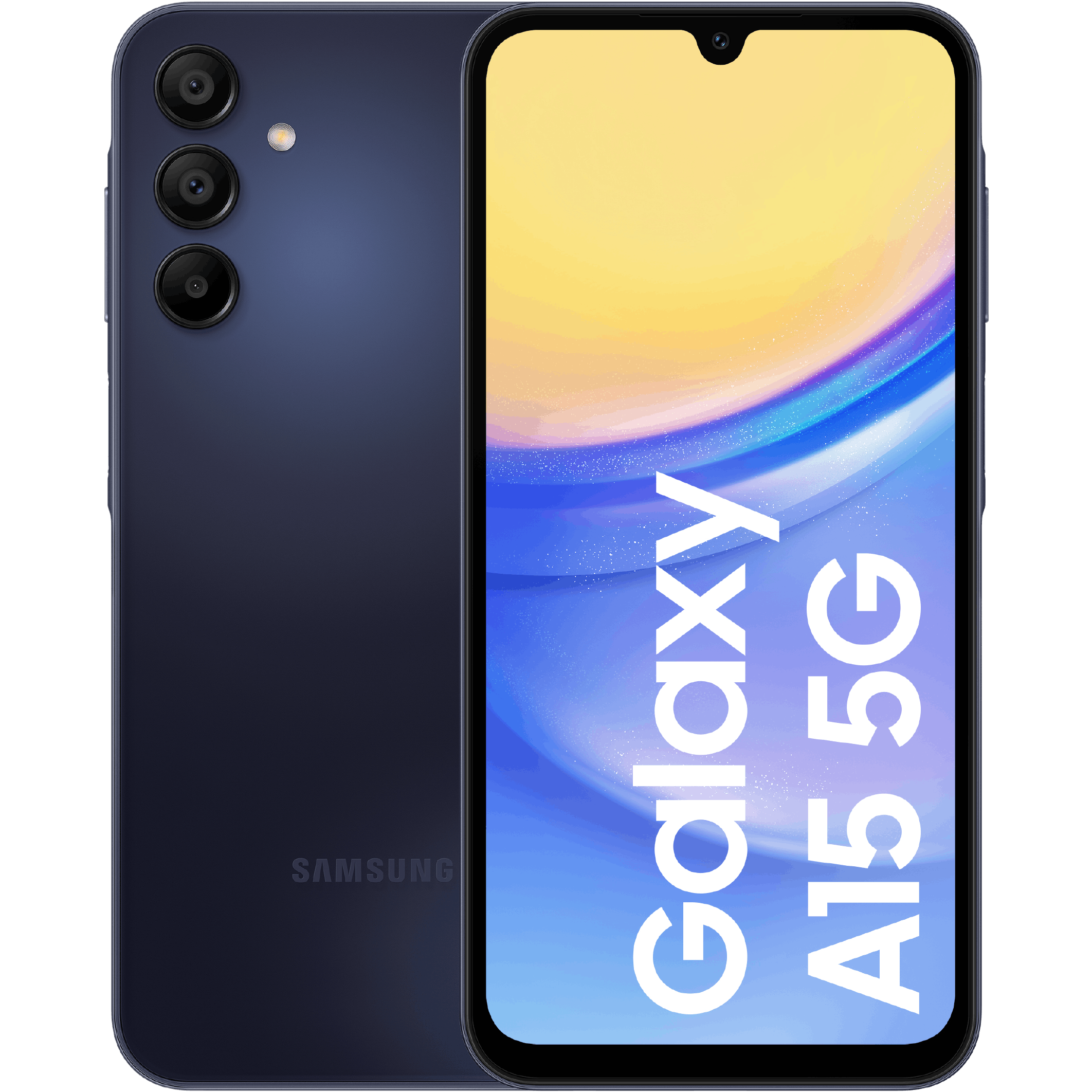 Samsung Galaxy A15 5G 128GB Blue Black - Zwart