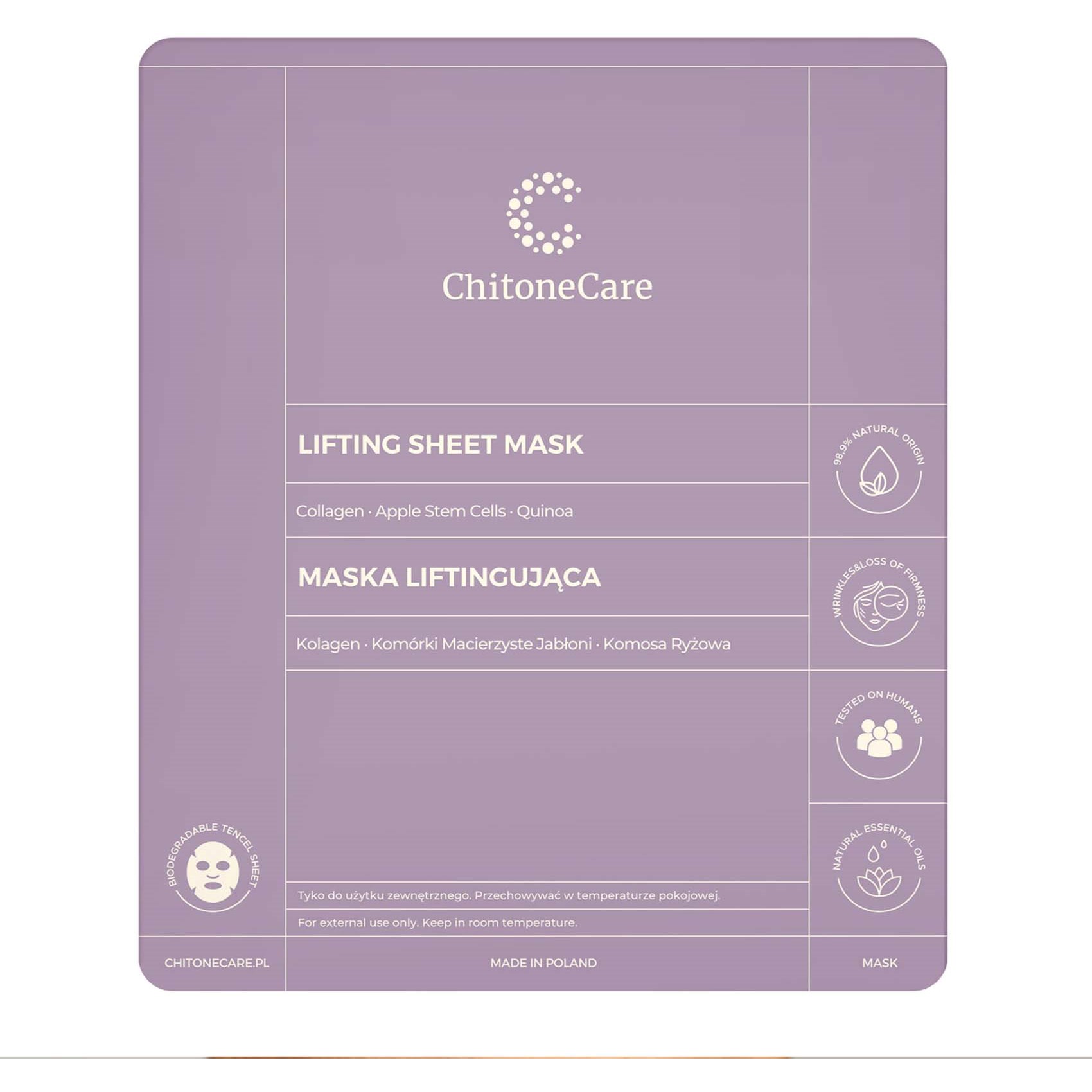 Chitone ChitoneCare Lifting Sheet Mask 23 ml