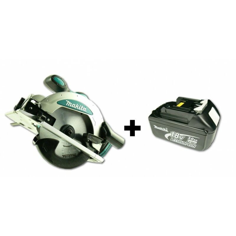 Makita Bss 610 Sierra circular sin cable 165 mm 18V + 1x Batería 3 Ah - sin cargador -