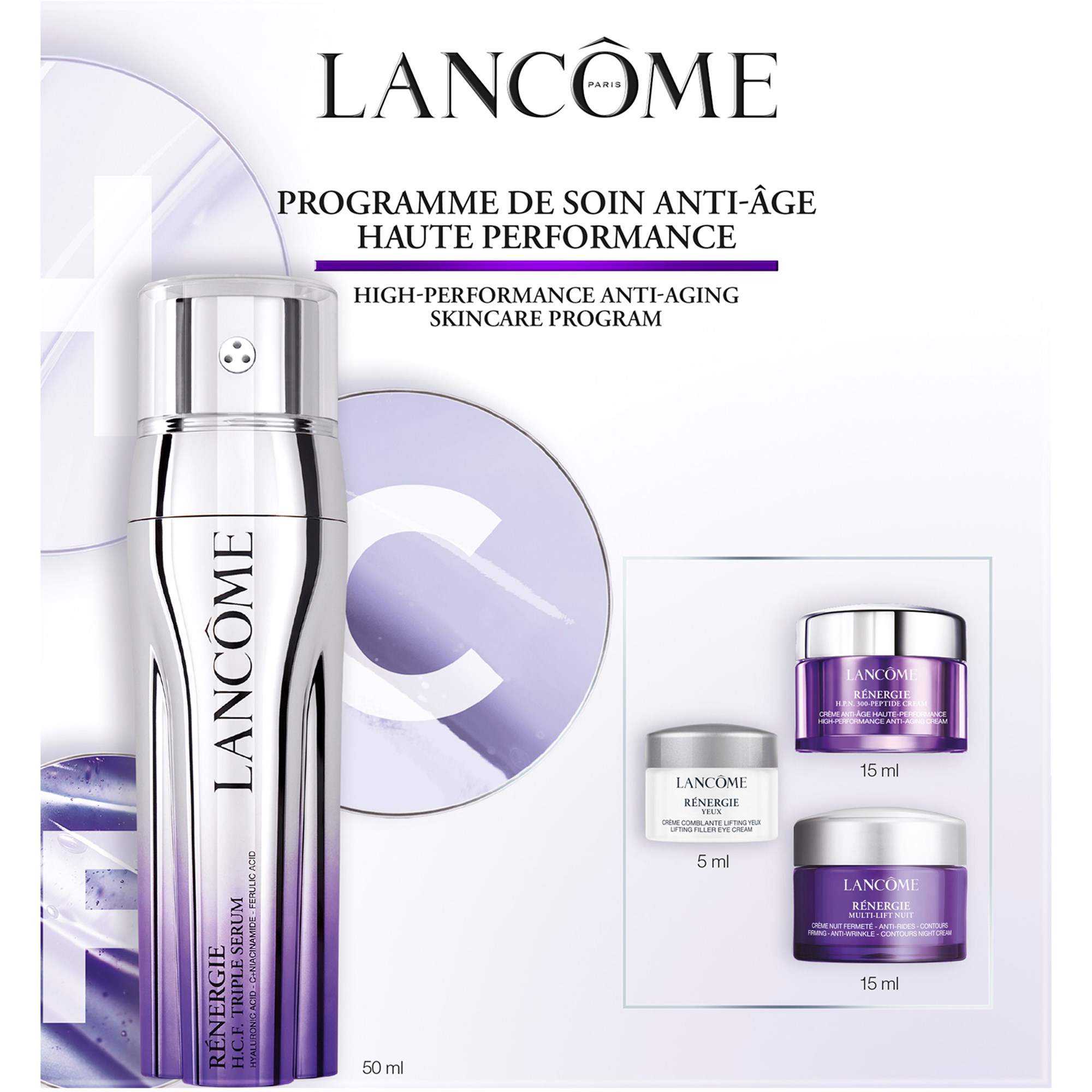 Lancome Lancôme Rénergie H.C.F. Triple Serum Skincare Set